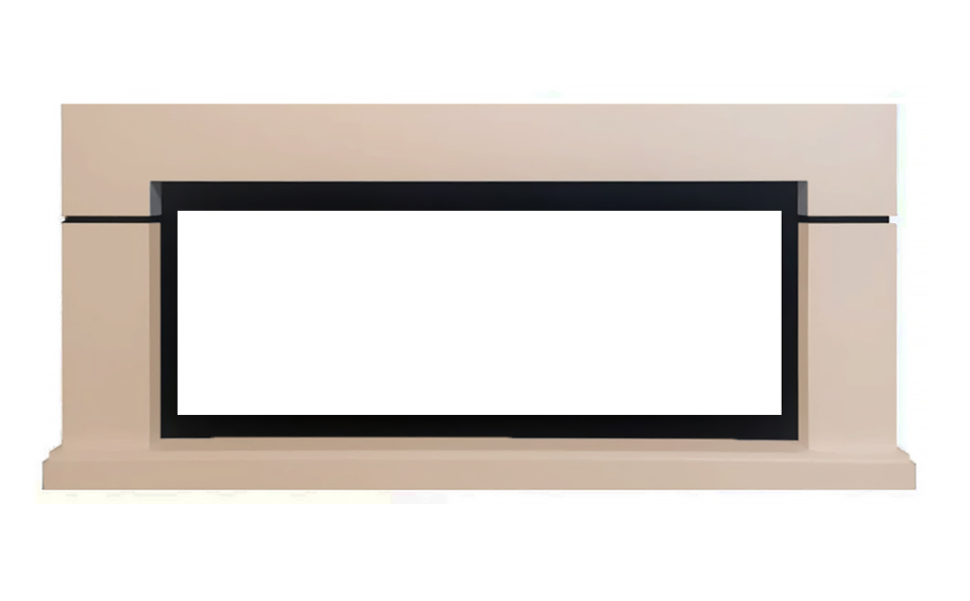 Портал Interflame Гранд под очаг FreeSpace 55 LED FX QZ бежевый