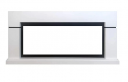 Портал Interflame Гранд под очаг FreeSpace 40 LED FX QZ белый